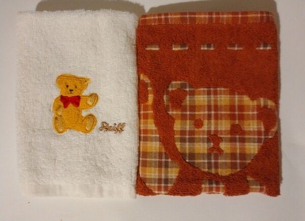 【Hallmark ホールマーク & Steiff シュタイフ】タオル ハンカチ セット 未使用品