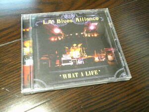 ! rare record records out of production L.A. Blues Alliance / WHAT A LIFE / Sonny Landreth.Bob Glaub.Keb Mo.Amy Keys!