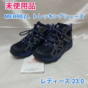 [ new goods unused ]MERRELL OUTRIGHT EDGE trekking shoes *mereru out light edge waterproof high King shoes * lady's US6 23.0*