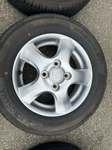 送料無料【ホンダ】バモス[純正]アルミ☆4J×13インチ+45 PCD100-4穴☆155/70R13☆4本[中古タイヤ]タイヤ＆ホイール招きモアイ像　長野店_画像5