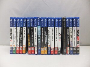 未チェック・ジャンク扱い PS4 ソフト 20点セット 大量/まとめ売り ウイイレ/モンハン/ウォッチドッグス/ゴッドイーター等 管理:n1112