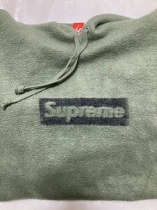 Supreme シュプリーム Inside Out Box Logo Hooded Sweatshirt インサイドアウト ボックス フーディー パーカー L カーキ新品未使用