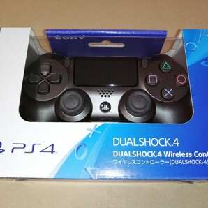 新品　PS4 ワイヤレスコントローラー DUALSHOCK 4　スチール・ブラック
