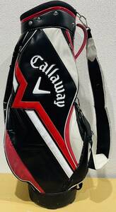 坂森4 １円オークション お値打ち ゴルフバッグ Callaway キャロウェイ 上部カバーなし ショルダーストラップ付き メンズ 紳士 ゴルフ