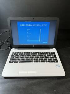 夏金10 １円オークション お値打ち HP ヒューレットパッカー 初期化済み ノートパソコン intel CORE i5 インテル コア テンキー 通電確認済