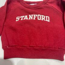 ビンテージ　キッズ　スエット　STANFORD スタンフォード USA_画像2