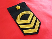 海上自衛隊一等海曹階級章（昭和期？デッドストック品）海上自衛隊階級章_画像1