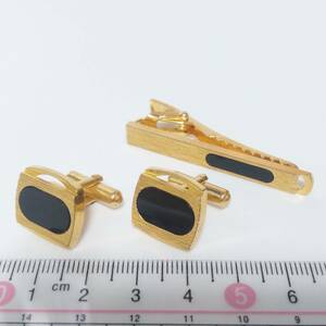 0CA63/ cuff links / cuffs button / necktie tweezers / Gold / lever type /s weve ru type equipment ornament accessory fashion free shipping 