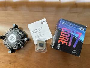 インテル Intel CPU Core i7-8700 3.2GHz 12Mキャッシュ 6コア/12スレッド LGA1151 BX80684I78700 【BOX】【日本正規流通品】