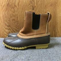 美品　BEAN BOOTS 7 CHELSEA USA製　エルエルビーン チェルシー　ビーンブーツ　サイドゴア　ブラウン サイズUS8 26cm_画像2