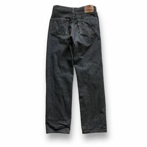 送料520円　80s 80年代　89年製　levis リーバイス 503 ブラックデニムパンツ　ジーンズ　先染め　サイズw31 /501/505/550