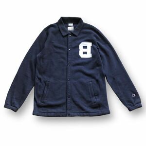 Champion BAND OF OUTSIDERS チャンピオン コーチジャケット スウェット スナップボタンバンドオブアウトサイダース ネイビー 紺 L