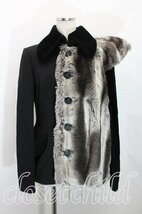 【Vintageオークション】Vivienne Westwood /切替ファージャケット ヴィヴィアン UK10 黒 H-23-11-23-004-jc-OD-ZH_画像1