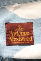 【Vintageオークション】Vivienne Westwood / スポット柄シャツ ヴィヴィアン M インディゴ H-23-11-23-013-bl-IN-ZH_画像6