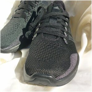 新品25.5cm★adidasFLUIDFLOW 2.0/ランニングシューズ/トレーニングシューズ黒靴スニーカー/ニットアッパーの画像6