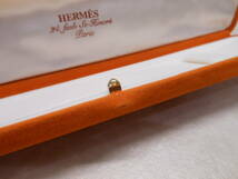 ◆空箱◆#24628 HERMES エルメス ブレスレット用 ケース 箱付 オレンジ 美品_画像5