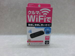 未開封品 ＃25107 カシムラ KD-249 無線LANルーター / USB SIMフリー 4G