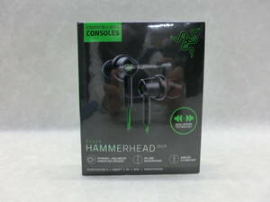 未開封品 ＃25114 Razer Hammerhead DUO　レイザー ハンマーヘッド　イヤホン　箱付き 