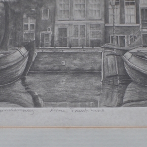 Bart Reindersma 版画「Anne Frank Huis（アンネ・フランクの家）」の画像3