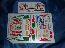 ST27・1/24トヨタ・カローラ WRC “Castrol” 2000 Monte Carlo Rally用ＮＧデカール_画像2