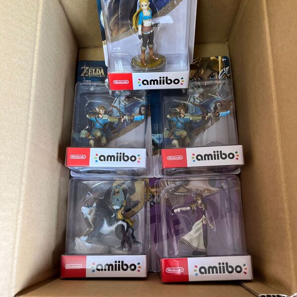 amiibo アミーボ ゼルダ 5体セット 新品 姫 弓