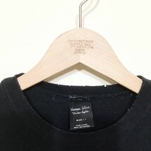 NUMBERNINE ナンバーナイン ダメージ加工 フェンダーロゴ 長袖Tシャツ 1_画像3