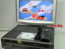 ★☆SONY 高画質Hi8/VHS・修理済保証付WV-H3動作品 i1065☆★_画像3