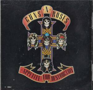 APPETITE FOR DESTRUCTION ガンズ・アンド・ローゼズ 輸入盤CD