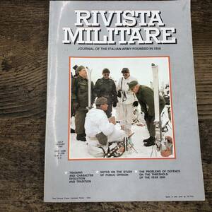 Q-7989■RIVISTA MILITARE JULY-AUGUST1985年■JOURNAL OF THE ITALIAN ARMY FOUNDED IN 1856■洋書雑誌 戦争雑誌