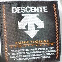 DESCENTE◆デサント G61012 TIGERS グランドコート 虎マーク刺繍 中綿入りジャンパー 希少モデル（ブラック）Lサイズ◆未使用保管品_画像4