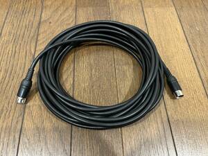 MIDIケーブル MIDI Cable 約10mほど 5pin 5ピン JAPAN