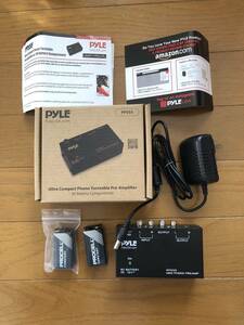 ☆使用極僅か☆PROCABLE プロケーブル Pyle PP555 フォノイコライザー/電池付き