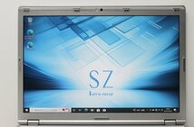 1円スタート ノートパソコン 第7世代 Core i5 SSD256GB メモリ8GB 12.1 カメラ Panasonic レッツノート CF-SZ6 Windows10 Windows11_画像2