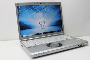 1円スタート ノートパソコン 第7世代 Core i5 SSD256GB メモリ8GB 12.1 カメラ Panasonic レッツノート CF-SZ6 Windows10 Windows11