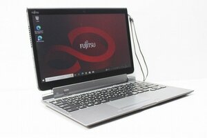 1円スタート 2in1PC 富士通 ARROWS Tab Q737 第7世代 Core i5 SSD128GB メモリ4GB Windows10 Windows11 13.3 カメラ タブレット