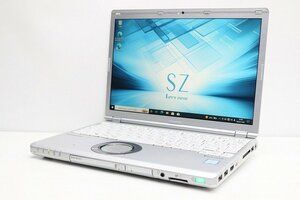 1円スタート 第7世代 Core i5 DVDマルチ SSD256GB メモリ8GB 12.1 Panasonic レッツノート CF-SZ6 Windows10 Windows11 カメラ