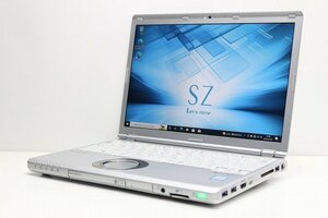 1円スタート 第7世代 Core i5 DVDマルチ搭載 SSD256GB メモリ8GB Panasonic レッツノート CF-SZ6 Windows10 Windows11 カメラ