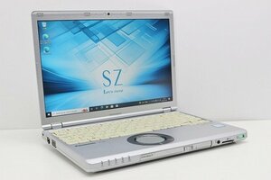 1円スタート 第7世代 Core i5 DVDマルチ搭載 SSD256GB メモリ8GB Panasonic レッツノート CF-SZ6 Windows10 Windows11 カメラ