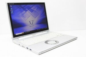 1円スタート 2in1PC 第7世代 Core i5 Panasonic レッツノート CF-XZ6 Windows11 Windows10 SSD256GB メモリ8GB カメラ タッチ