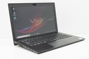 1円スタート ノートパソコン Core i7搭載 SSD256GB メモリ8GB VAIO ProPF VJPF11C11N Windows10 Windows11 11.6インチ カメラ 軽量 小型