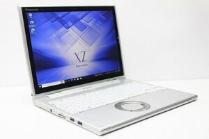 1円スタート Windows11無料変更 2in1PC 第7世代 Core i5 Panasonic レッツノート CF-XZ6 Windows10 SSD256GB メモリ8GB カメラ