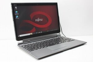 1円スタート Windows11 無料変更 2in1PC 富士通 ARROWS Tab Q737 第7世代 Core i5 SSD128GB メモリ4GB Windows10 13.3 カメラ タブレット