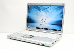 1円スタート Windows11 無料変更 第7世代 Core i5 SSD256GB メモリ8GB 12.1 カメラ Panasonic レッツノート CF-SZ6 Windows10 Windows11