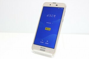 1円スタート docomo SHARP AQUOS sense SH-01K SIMロック解除済み SIMフリー Android スマートフォン 残債なし 32GB ゴールド