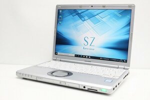 1円スタート Windows11 無料変更 第7世代 Core i5 SSD256GB メモリ8GB 12.1 カメラ Panasonic レッツノート CF-SZ6 Windows10 Windows11