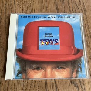 【サントラCD】トイズ　TOYS 【日本盤・盤面良好】パット・メセニー　Pat Metheny　Wendy & Lisa　ENYA　ハンス・ジマー　Thomas Dolby