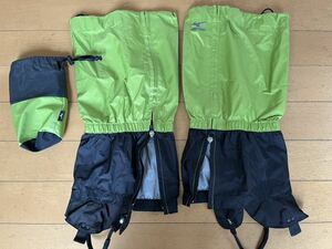 送料無料 新品未使用 ミズノ Lサイズ 高さ40cm Mizuno 登山 スパッツ ゲイター 防水透湿生地　雨雪