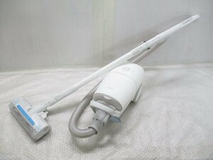 ◎美品 Panasonic パナソニック 紙パック式 電気掃除機 驚きの軽さ からまないブラシ MC-JP850K-W ホワイト w11234