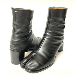 Maison Margiela 22 Tabi Boots メゾン マルジェラ レザー タビ メンズ ブーツ 革靴 41 ブラック イタリア製 正規品