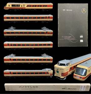 SG-230 希少 絶版 鉄道模型 Nゲージ MIYAZAWA 国鉄 381系 パノラマ しなの 宮沢模型50周年記念 TOMIXのOEM USED 美品 